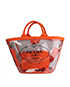 Transparent Beach Tote, front view